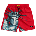 Chinatown Market Nyc Shorts "Red"