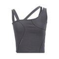 C2H4 Asymmetrical Tanktop "Black"