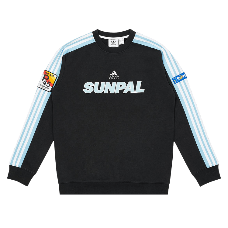 Palace x adidas Sunpal Crewneck "Black"