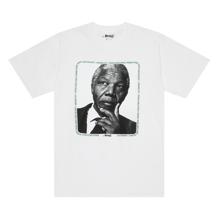 Awake NY Mandela T-Shirt "White"