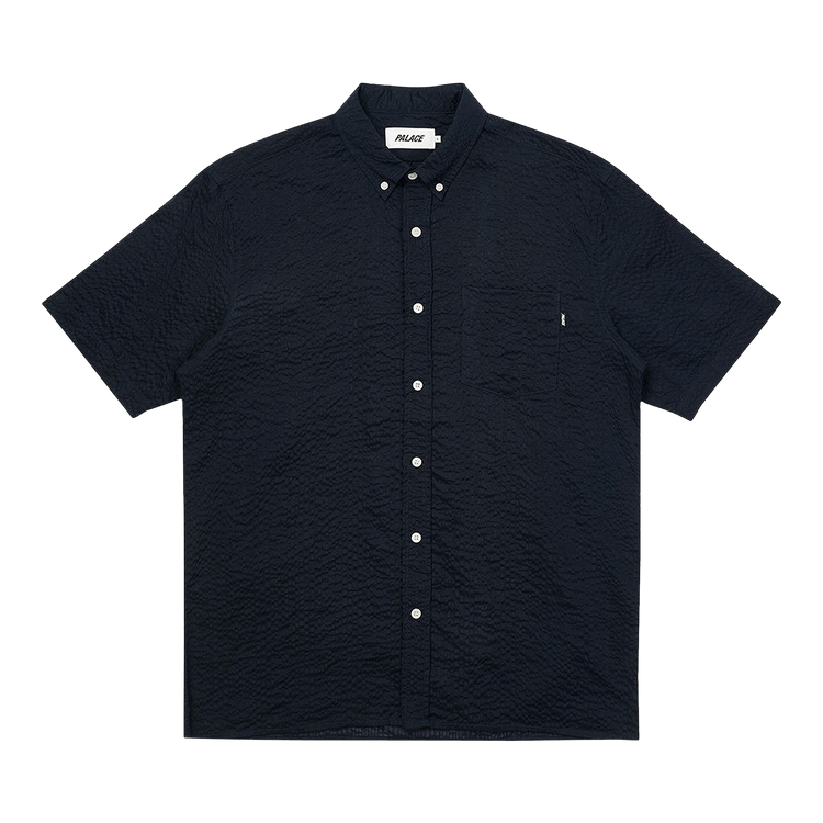 Palace Short-Sleeve Sucker Shirt "Navy"