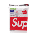 Supreme x Hanes Tagless Tees (3 Pack) "White"