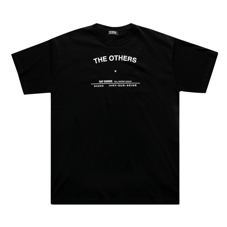 Raf Simons Tour T-Shirt "Black"