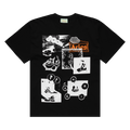 Aries Comic Tee "Black"