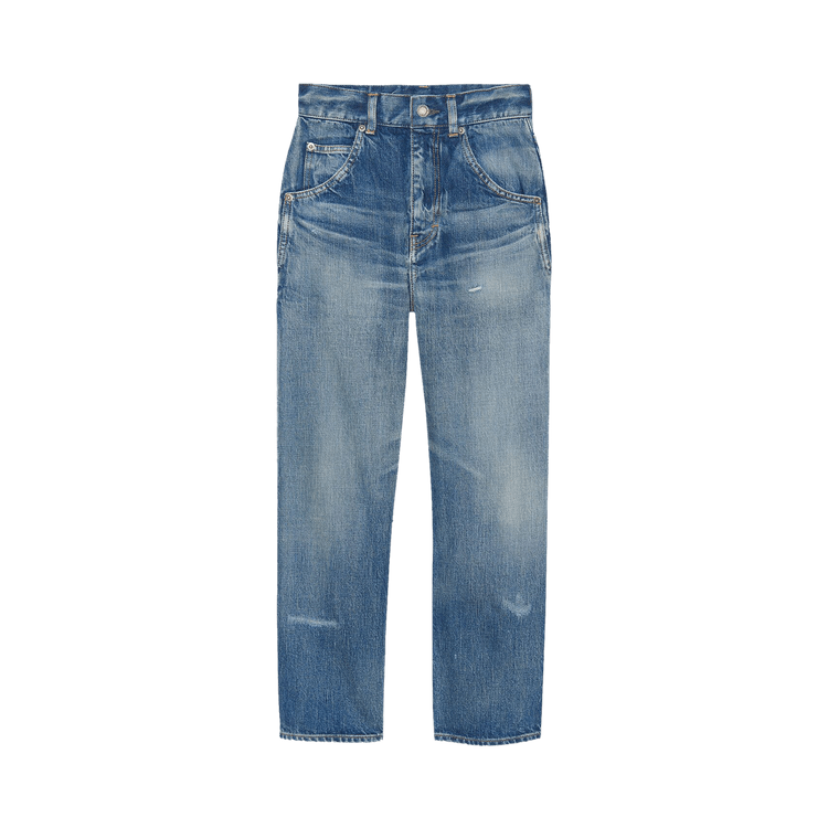 Saint Laurent 70's Cropped Denim 'Sandy Winter Blue'