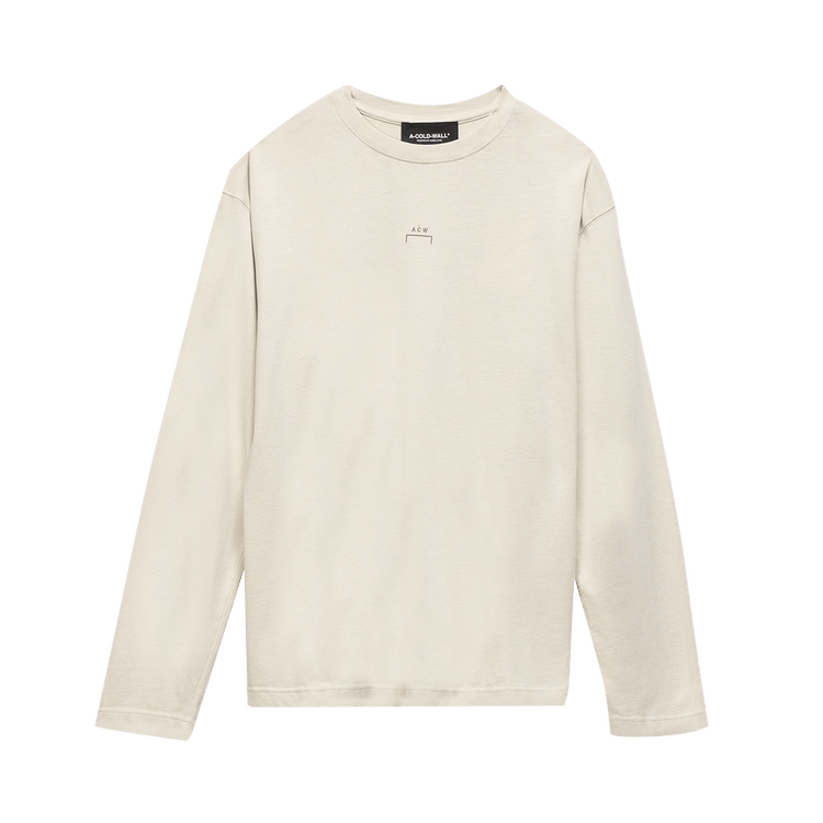 A-Cold-Wall* Stencil Long-Sleeve Tee "Stone"
