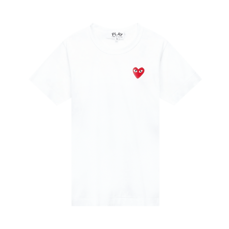 Comme des Garçons PLAY Mini Heart Tee "White"