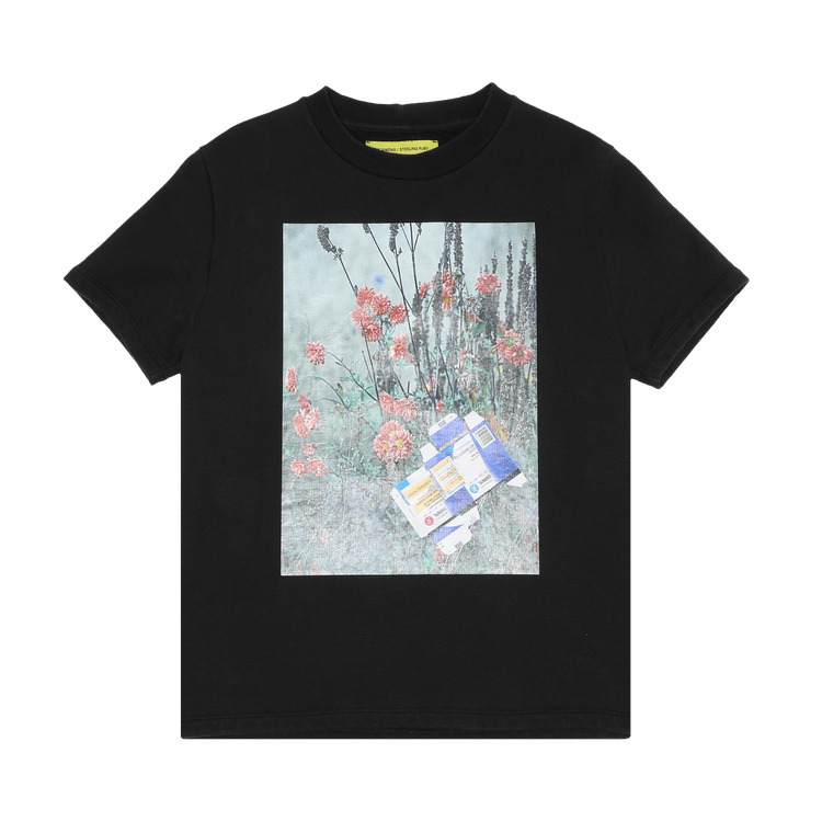 Raf Simons x Sterling Ruby Flowers T-Shirt "Black"
