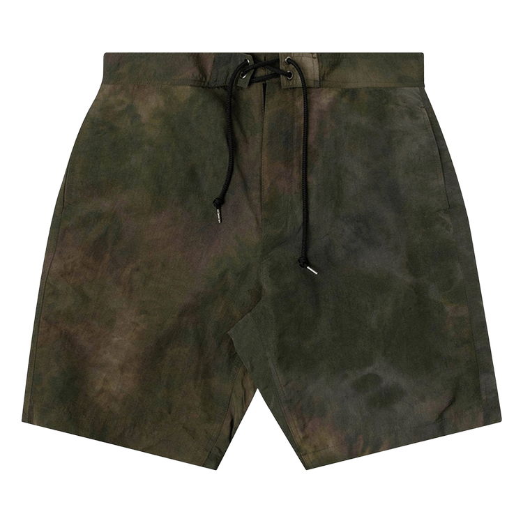 John Elliott Solar Board Shorts "Army Tie Dye"