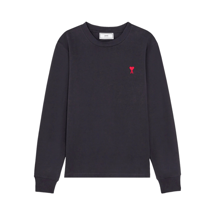 Ami Long-Sleeve T-Shirt "Navy"