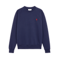 Ami Boxy Fit Sweatshirt "Navy"