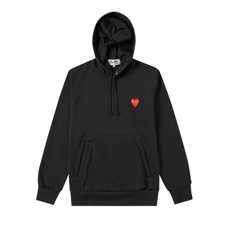 Comme des Garçons PLAY Pull Over Hoddie "Black"