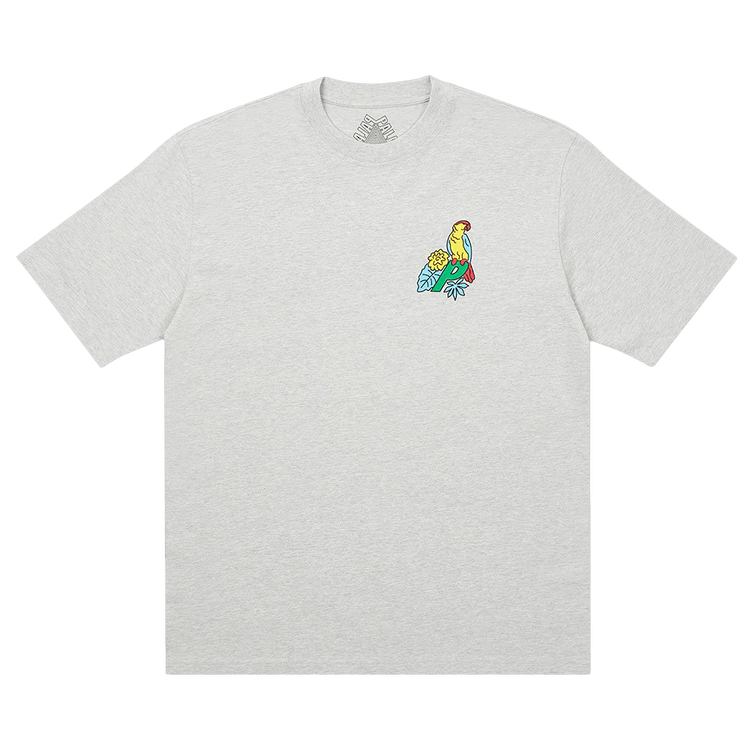 Palace Parrot Palace-3 T-Shirt "Grey Marl"