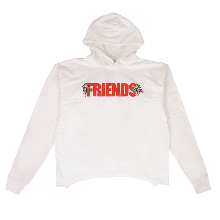 Vlone Angels Friends Hooded Sweatshirt "White"