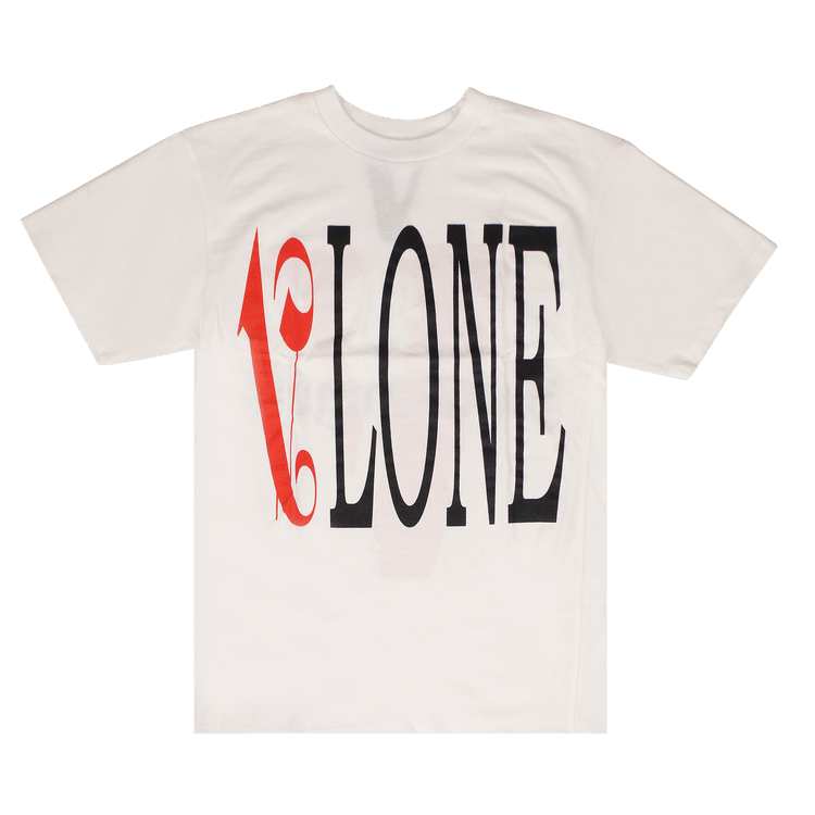 Vlone x Palm Angels Logo T-Shirt "White/Red"