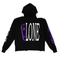Vlone x Palm Angels Logo Hooded Sweatshirt "Black/Purple"