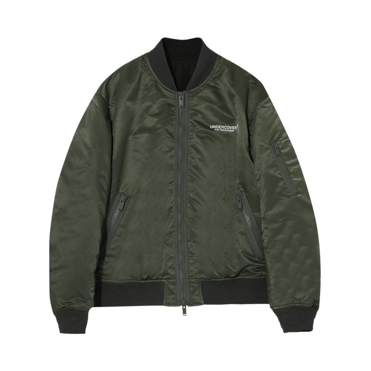 Undercover Fallen Man Bomber Jacket "Green"