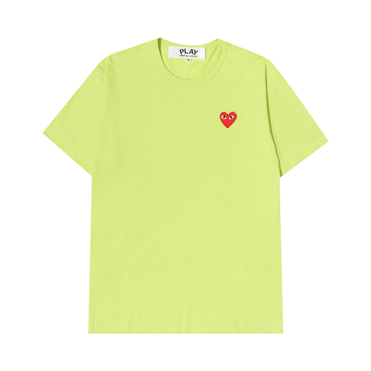 Comme des Garçons PLAY Mini Heart Solid Tee "Green"
