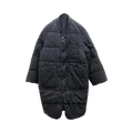 Kapital Rip Stop Quilt Samu Coat "Black"