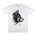 Supreme x Yohji Yamamoto Scribble Wolf Tee "White"