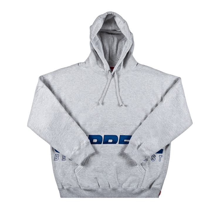 Supreme Best Of The Best Hooded Sweatshirt "Ash Grey"