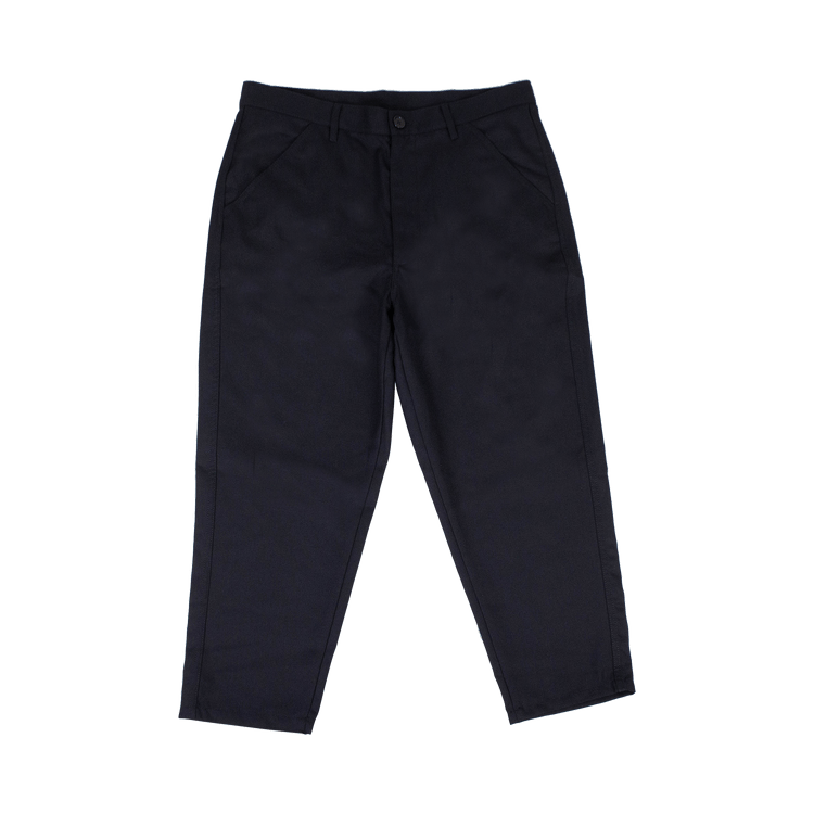 Comme des Garçons SHIRT Gabardine Wide Pant "Navy"