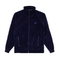 Needles Velour Uneven Dye Track Jacket "Purple"