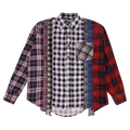 Needles Flannel 7 Cuts Button Down Shirt "Multi-Color"