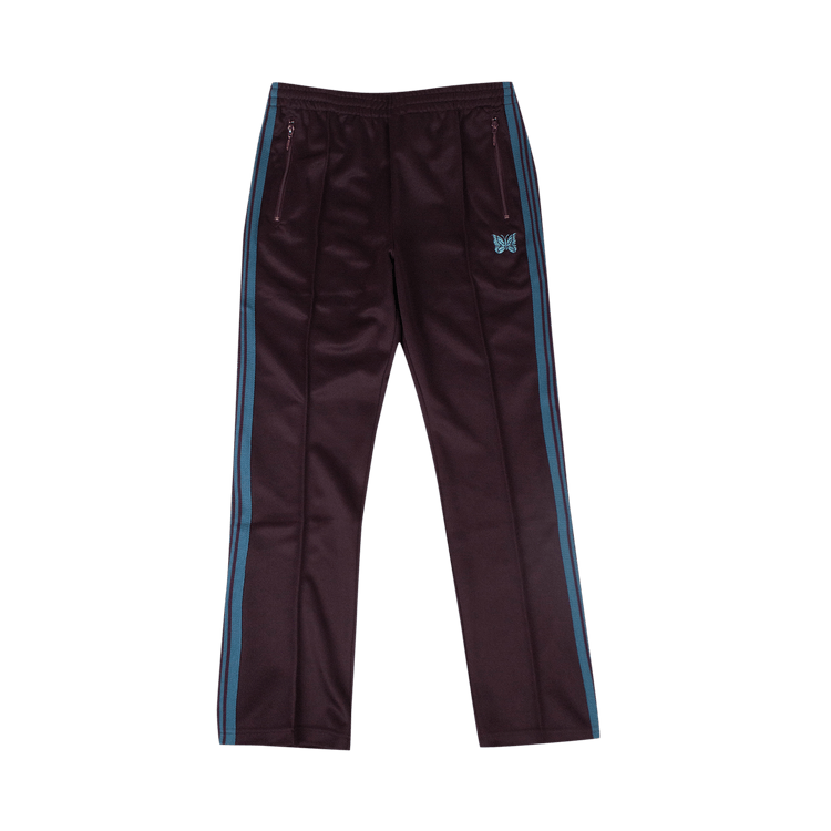 Needles Side Stripe Track Pants "Bordeaux Purple"