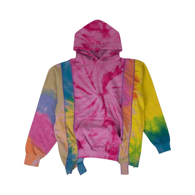 Needles Tie Dye Hooded Sweatshirt "Pink"