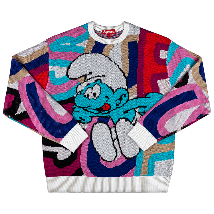 Supreme x Smurfs Sweater "White"