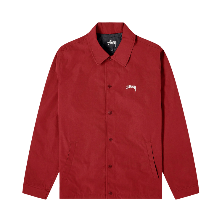 Stussy Classic Coach Jacket "Brick"