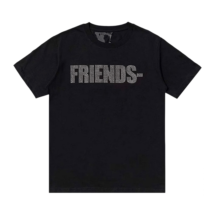 Vlone x Swavorski Friends T-Shirt "Black"