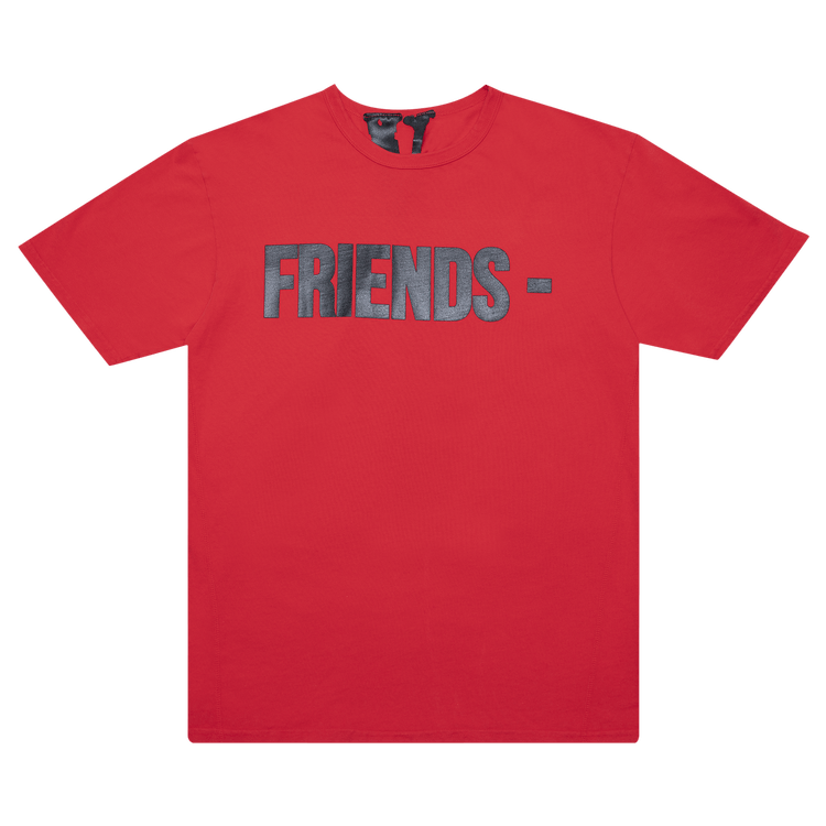 Vlone Friends T-Shirt "Red/Black"