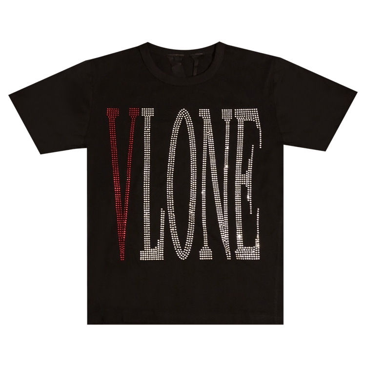 Vlone x Swavorski Staple T-Shirt "Black"