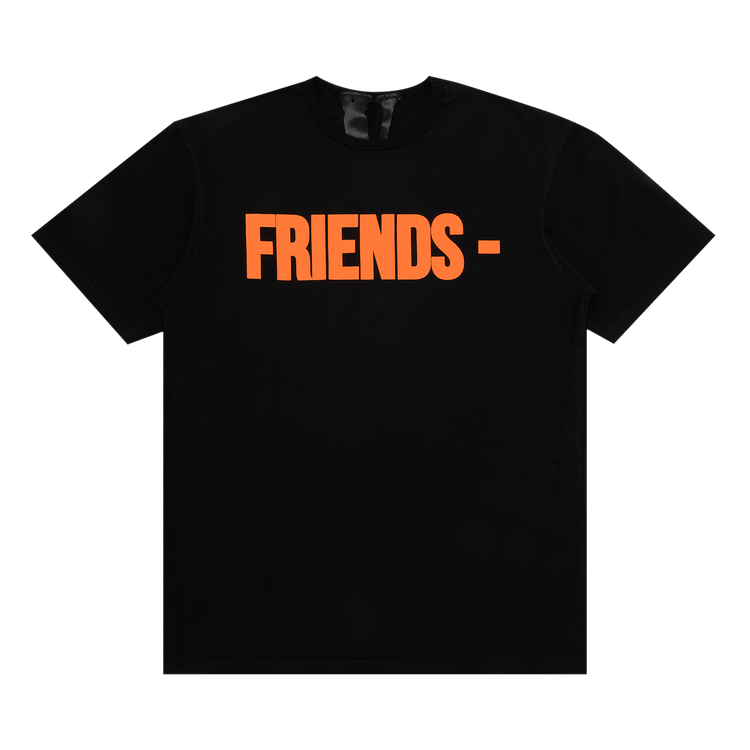Vlone Friends T-Shirt "Black/Orange"