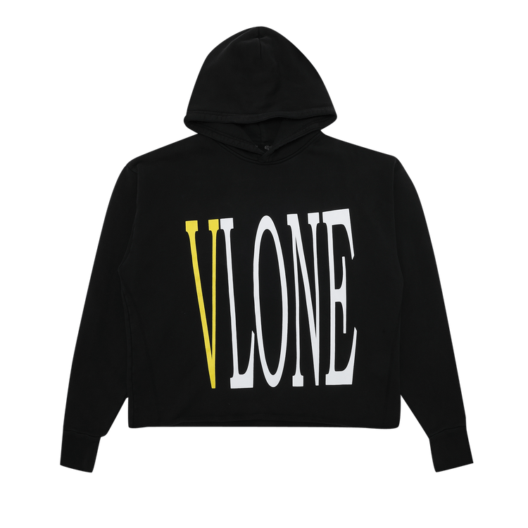 Vlone Staple Hoodie "Black/Yellow"