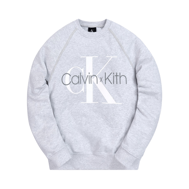 Kith For Calvin Klein Crewneck "Light Heather Grey"