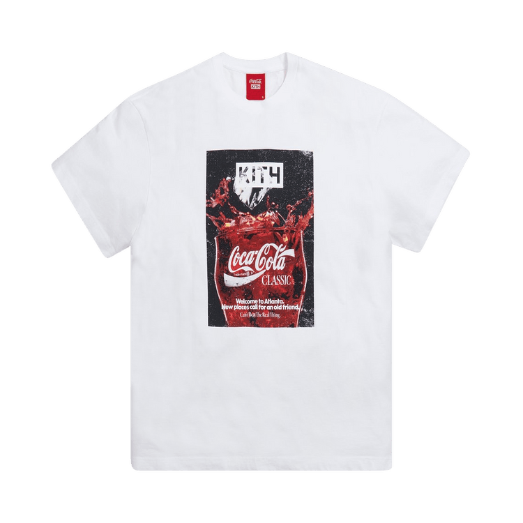 Kith x Coca-Cola Splash Vintage Tee "White"
