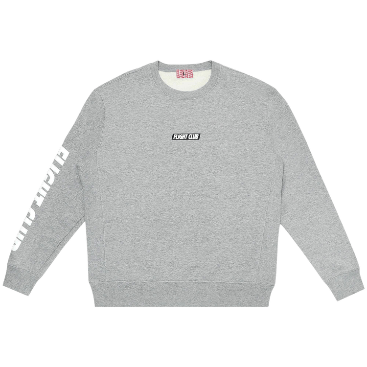 Flight Club Oversized Logo Crewneck "Gray"