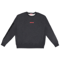 Flight Club Oversized Logo Crewneck "Dark Gray"