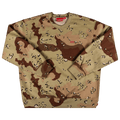 Supreme Small Box Crewneck "Chocolate Chip Camo"