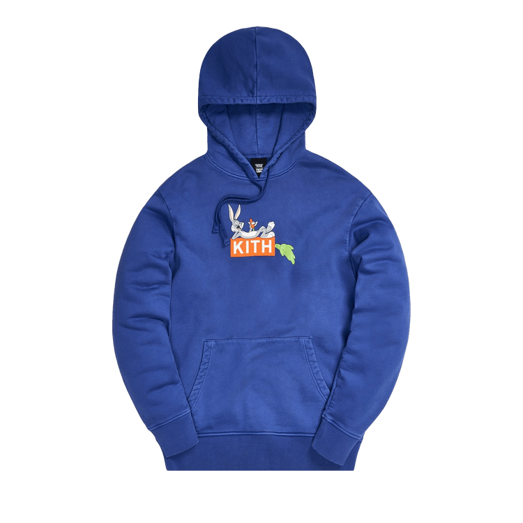 Kith x Looney Tunes Carrot Hoodie "Blue"