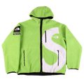 Supreme x The North Face S Logo Hooded Fleece Jacket "Lime"