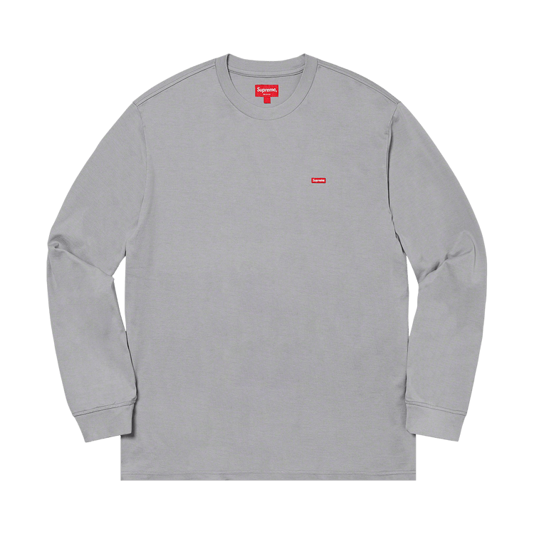 Supreme Small Box Long-Sleeve Tee "Grey"