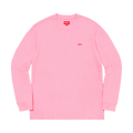 Supreme Small Box Long-Sleeve Tee "Pink"