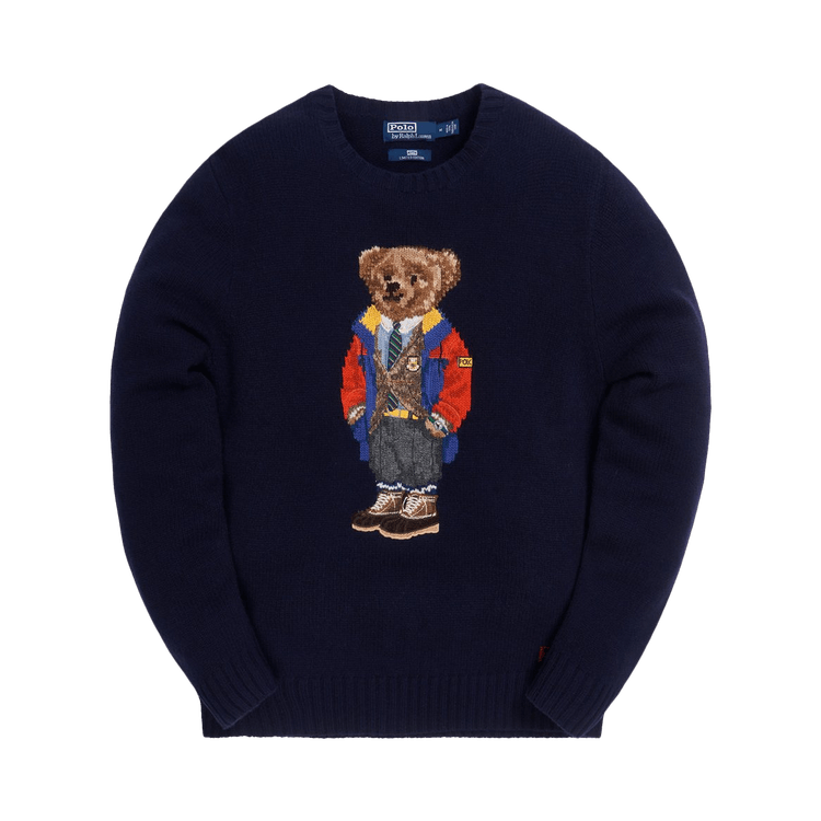 Kith x Polo Ralph Lauren Outdoor Bear Crewneck "Navy"