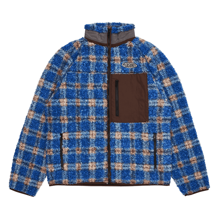 Pleasures Wraith Poodle Polar Fleece Jacket "Blue"