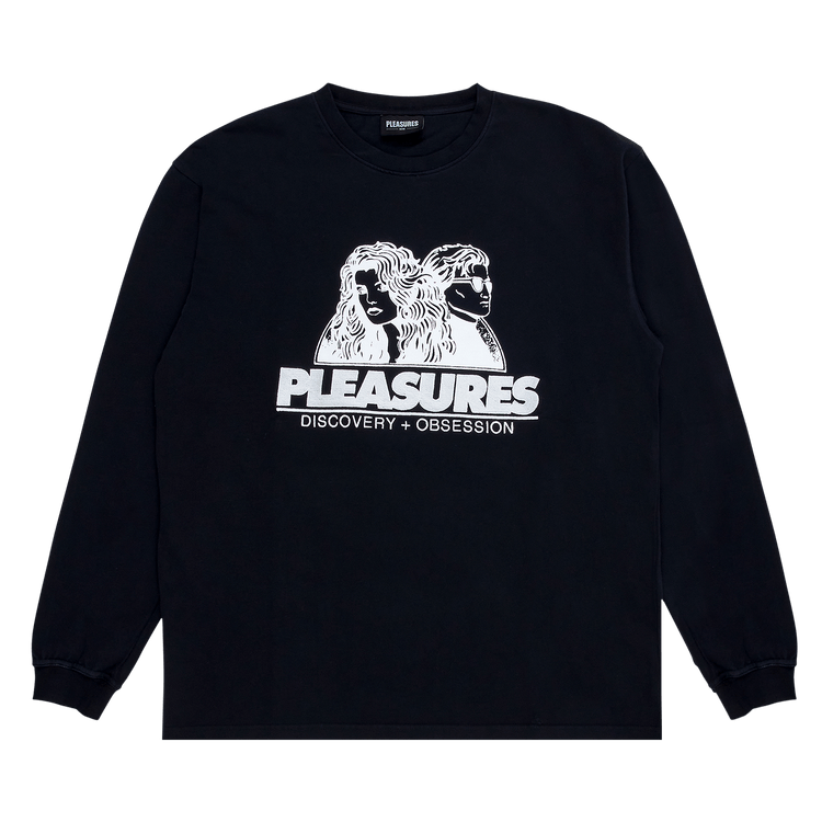 Pleasures Discovery Heavyweight Long-Sleeve T-Shirt "Black"