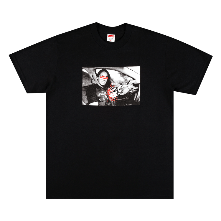 Supreme x ANTIHERO ICE Tee "Black"